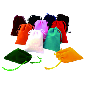 10*12cm Eco-Friendly Velvet Little Business Party Favor <b>Drawstring</b> Coin Purse Gift <b>Pouches</b> for Dice & Dice Collections - Product Image 1