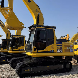 Komatsu เครื่องขุด PC200-8ขนาดกลาง20ตัน epa/ce เครื่องเจาะแบบญี่ปุ่นที่ใช้แล้วมีประสิทธิภาพที่เชื่อถือได้และราคาโรงงาน - Product Image 1