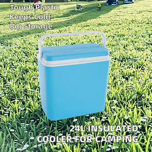 28L Large Insulated Plastic Cooler Box for Picnics and <strong>Camping</strong> Food <strong>Storage</strong> Cool <strong>Unit</strong> - Product Image 2