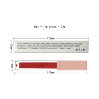 Vente en gros de gloss à lèvres, cosmétiques minéraux véganes, marque privée, rouge à lèvres liquide pigmenté imperméable, gloss à lèvres personnalisé
