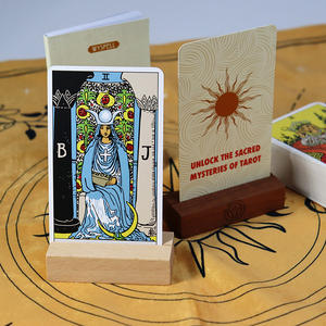 Cartas de <span class=keywords><strong>Tarot</strong></span> y Oráculo Impresas con Diseño Personalizado y Logotipo, Doble Cartucho para Juego, Muestra Gratis - Product Image 4