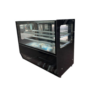 Vitrine Réfrigérée de Comptoir pour Pâtisseries et Boulangeries 0,7 m avec Éclairage LED, Compresseur de Refroidissement, Plateau en Acier et 3 Étagères - Product Image 3