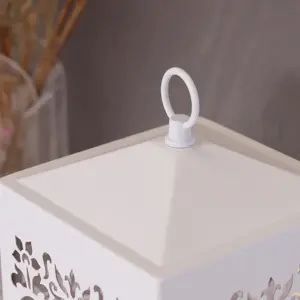 Scroll Bedroom Electric Scent Candle Wax Lantern Warmer Use R416 Halogen Timer Top-down Melting Fragrance Burner Diffuser Home