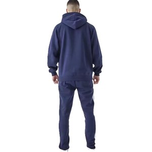Autumn Winter <b>Mens</b> Clothing 2 Piece Set Adult Size <b>Joggers</b> Hoodie Tracksuit Custom Plus Size Lightweight Hoodie <b>Jogger</b> Sets - Product Image 2