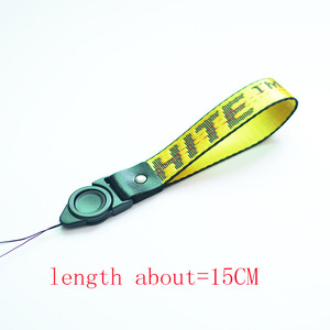 Off Lanyard Cartoon Fashion Neckband Teléfono móvil Off Fashion Lanyard Id Card Charm Accesorios Mano Correa para la muñeca Cordones para teléfono - Product Image 5