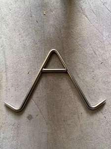 Carcasse de porc de boucher crochets à viande suspendus en acier inoxydable - Product Image 2