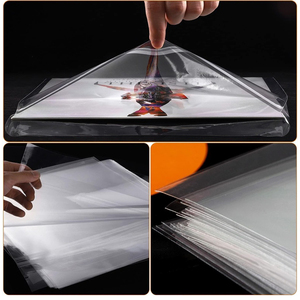 Nueva llegada: Funda exterior transparente de vinilo OPP de 12 pulgadas, autosellable, antiestática, para almacenamiento de discos LP en el hogar. - Product Image 3