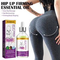 Huile essentielle biologique pour les fesses huile de massage pour le lifting des hanches huile de massage pour le lifting des fesses huile d'agrandissement pour le lifting des fesses vente de gros