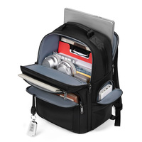 Mochila para Portátil de Diseño Popular para Hombre, Compatible con Computadoras de 15.6 Pulgadas, Resistente al Agua, para Oficina, Trabajo y Viajes