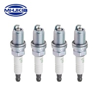 MHJKIA PIÈCES AUTO Bougie d'allumage de voiture BKR6EGP 7092 POUR HYUNDAI KIA TOYOTA NISSAN MAZDA HONDA BMW GM BOSCH NGK
