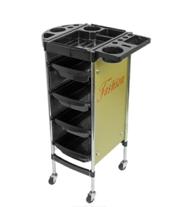 Le chariot de beauté de <span class=keywords><strong>Salon</strong></span> Offres Spéciales pour les objets de luxe, la salle de sport en or, la cuisine blanche, la légende des cheveux, la salle de rangement de Style bâtiment - Product Image 2