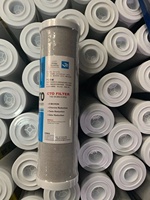 Filtre à cartouche de charbon actif pour traitement de l'eau, filtre CTO, filtre à osmose avec une longueur de 10 pouces