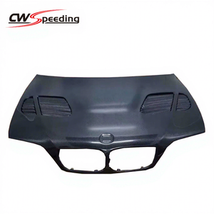 GTR STYLE CARBON FIBER HOOD for 2002-2005 BMW 3 SERIES E46 M3 BODY KIT - Product Image 1
