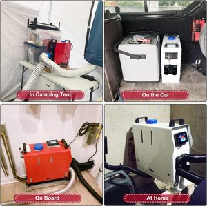 Miễn phí vận chuyển xách tay DIESEL nóng, 12V/24V 2kw 5KW xe <span class=keywords><strong>AC</strong></span> máy nén, Bluetooth điều khiển từ xa không khí đậu xe nóng diesel - Product Image 5