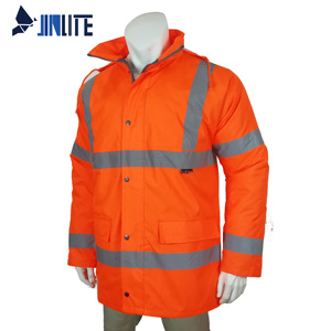 Meilleure vente, nouveau <span class=keywords><strong>tissu</strong></span> épais pour l'extérieur, orange clair 58 pouces, <span class=keywords><strong>tissu</strong></span> composite 75D sergé avec parka, manteau de pluie - Product Image 6