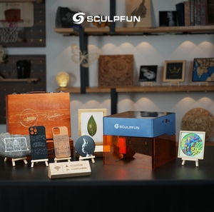Máy khắc <span class=keywords><strong>laser</strong></span> đa năng SCULPFUN ICube Mini, máy <span class=keywords><strong>CNC</strong></span> di động, dùng để khắc và cắt gỗ, kim loại - Product Image 6