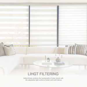 Stores intelligents Alexa, rideaux électriques, volets occultants motorisés, stores zébrés, stores occultants - Product Image 3