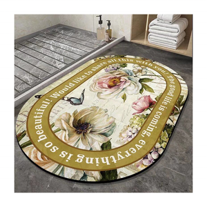 TIAN JIN modalità più bagno tappeto assorbente acqua gomma <span class=keywords><strong>tappetini</strong></span> porta diatomee fango tappetino antiscivolo bagno tappeto - Product Image 3