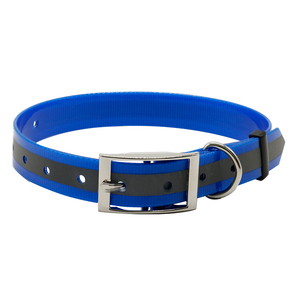Hete Verkopende Westerse Stijl Huisdier Riemen Massief Nylon Polyurethaan Reflecterende Tpu Nylon Plastic Jachthondenhalsbanden Decoratieve Klinknagel - Product Image 4