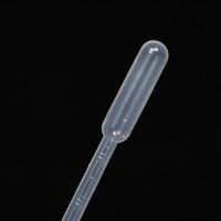 Offre Spéciale 1ml 2ml 3ml 5ml 10ml Pipettes Pasteur en plastique Poly Pipette