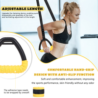 Ajustable Adultos Gimnasia Anillos Antideslizante Pull up Triángulo Suspensión Entrenadores