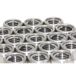 304 mur pengunci baja tahan karat dipoles untuk industri perawatan kesehatan dan pertambangan diproduksi untuk baut dan mur - Product Image 1