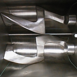 Mélangeur industriel automatique Sigma en forme de Z 500L certifié CE avec boîte de vitesses pour applications alimentaires et chimiques, moteur et roulement inclus - Product Image 5