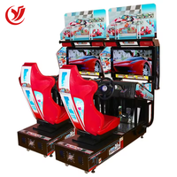Máquina de juego de carreras que funciona con monedas de Ciudad de videojuegos a gran escala de alta definición equipo simulador fabricante de centro comercial
