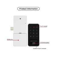 Serrure de tiroir de placard électronique intelligente TTLOCK APP avec clavier numérique, code PIN et écran tactile