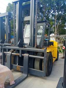 Offre spéciale Chariot élévateur diesel Komatsu FD200 de 20 tonnes d'occasion au Japon Bonne performance Bon marché en vente Shanghai - Product Image 2