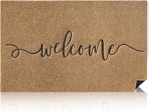 พรมผ้าโพลีเอสเตอร์พื้น PVC ทันสมัย ให้ลุคธรรมชาติ พื้นผิวแข็งแรง ยึดเกาะได้ดี ใช้ได้ทั้งภายในและภายนอกอาคาร เสริมความสวยงามให้กับทางเข้าบ้าน - Product Image 5