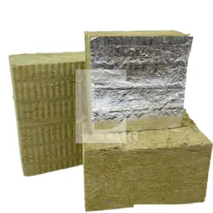 Isolamento térmico de alta temperatura pedra lã painel/placa com desempenho não combustível