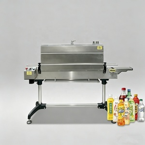 Machine d'étiquetage automatique multifonctionnelle pour le rétrécissement de l'étiquette PVC sur le corps et le bouchon des bouteilles - Product Image 3