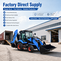 Dukungan Kustomisasi Warna Backhoe Loader NIMBUS dengan Ban Industri Efisiensi Kerja Tinggi untuk Backhoe Loader Pekerjaan Lanskap