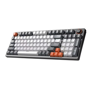 Nhà Máy Tùy Chỉnh 97/98 Phím Có Dây Chơi Game Cơ Khí Bàn Phím <span class=keywords><strong>USB</strong></span> Có Dây 98 Phím Đầy Màu Sắc Chơi Game Cơ Khí Bàn Phím Với Núm - Product Image 1