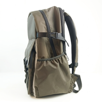 Sac à dos étudiant imperméable tendance avec fermeture éclair, grande capacité, design unisexe