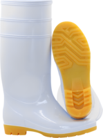 Bottes de pluie unisexes, bottes de pluie imperméables de travail en PVC pour hommes bottes de pluie à bout en acier pour ouvrier, bon marché, Offre Spéciale