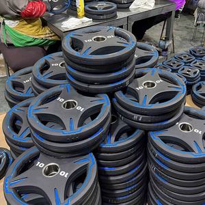 Discos de Pesas de Gimnasio Comerciales con Logotipo Personalizado OKPRO, Discos de Pesas de Uretano al por Mayor - Product Image 2