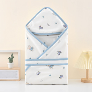 Manta Envolvente <span class=keywords><strong>para</strong></span> Recién <span class=keywords><strong>Nacido</strong></span>, 100% Algodón, Anti-Sobresalto, Delgada, <span class=keywords><strong>para</strong></span> Todas las Estaciones, Estilo <span class=keywords><strong>de</strong></span> Dibujos Animados, Envoltura <span class=keywords><strong>para</strong></span> Sala <span class=keywords><strong>de</strong></span> Partos - Product Image 6