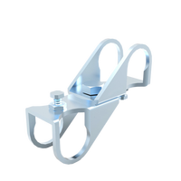 Adaptateur de fixation antichoc à 4 voies UTTERLY UTT90, pince araignée électrogalvanisée pour système d'incendie, support de renforcement