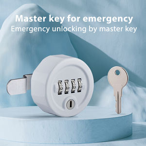 MK708亜鉛合金メカニカルキーレス4番号コードコンビネーションロックメールボックス用中国供給 - Product Image 3