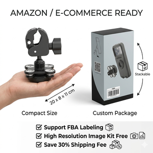 Supporto Impermeabile per <span class=keywords><strong>Telefono</strong></span> da <span class=keywords><strong>Moto</strong></span>/Bici con Schermo Touch e Montaggio su Manubrio - Product Image 4