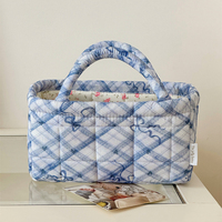 Panier de rangement personnalisé en gros, style INS haut de gamme, grande capacité, panier à linge domestique, bac de rangement en tissu pour articles divers