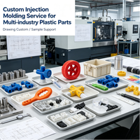 Pièces en plastique moulées par injection sur mesure, matériaux ABS, PP, PC pour jouets, appareils électroniques, appareils ménagers, équipements médicaux, composants OEM