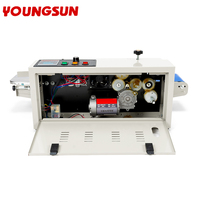 YOUNGSUN Prix d'usine Engrenage en plastique Bloc chauffant en aluminium Sac en plastique Bande continue Machine de thermoscellage Snack Bag Sealer