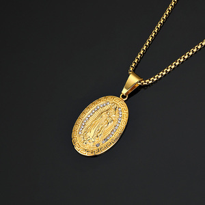 Personnalisé En Gros 2025 Nouveau Élégant Catholique Religieux Vierge Marie Pendentif Symbole Divin de Foi et Beauté - Product Image 3