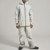 Ventes chaudes - Veste de ski pour homme personnalisée Resort Snow Plus - Veste de ski polyvalente 3L pour la montagne - Équipement OEM hautement respirant et imperméable pour homme