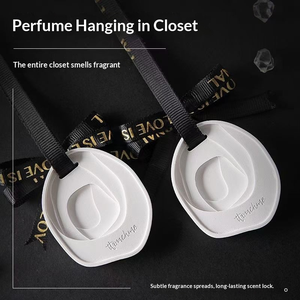 Al por mayor Placa de yeso para aromaterapia DIY, Piedra difusora de fragancia para colgante, con fragancia duradera, de yeso aromatizado con aceite - Product Image 2