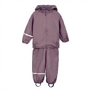 Conjunto de Impermeable Individual para Niños <span class=keywords><strong>Celavi</strong></span> Unisex, 100% Poliéster, Lavable a Máquina, Impermeable para Senderismo al Aire Libre (1er Paquete) - Product Image 1