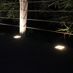 <b>Solar</b> Garden Lights Outdoor Led Ground Lamp Waterproof <b>Solar</b> Powered <b>Deck</b> <b>Lighting</b> <b>For</b> Patio Yard Landscape Decor - Product Image 1